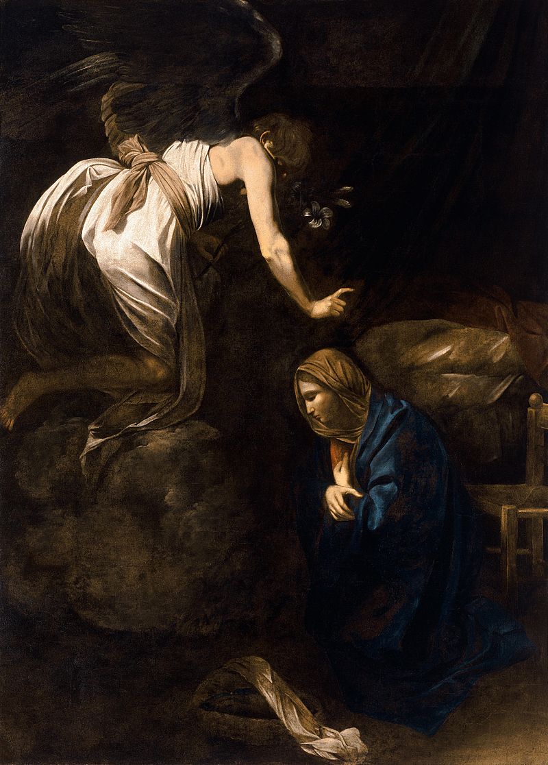 Annunciation-Caravaggio